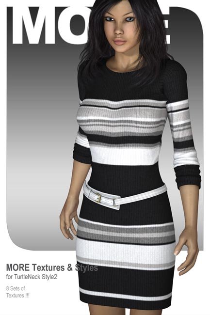 MORE Textures & Styles for TurtleNeck Style2