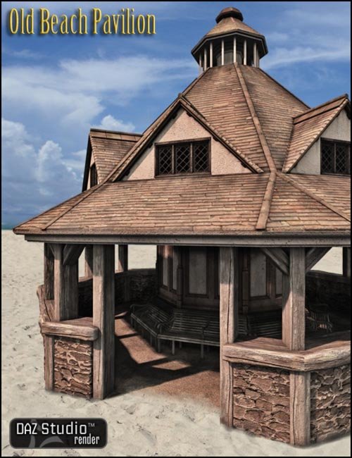 Old Beach Pavilion [ .DUF & Iray UPDATE ]