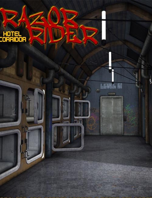 Razor Rider_Hotel Corridor