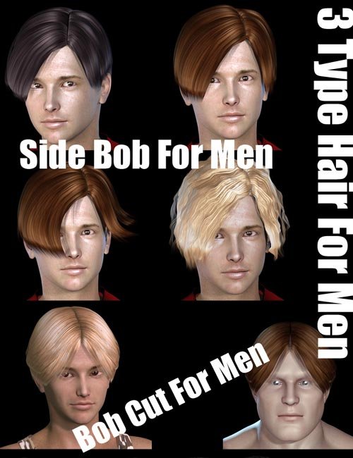3Type Hair For Men