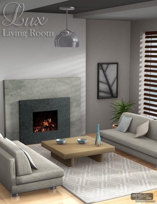 Lux Living Room Scene
