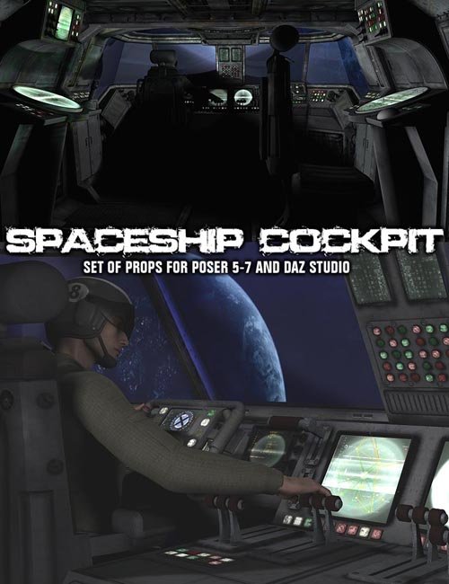 Spaceship Cockpit