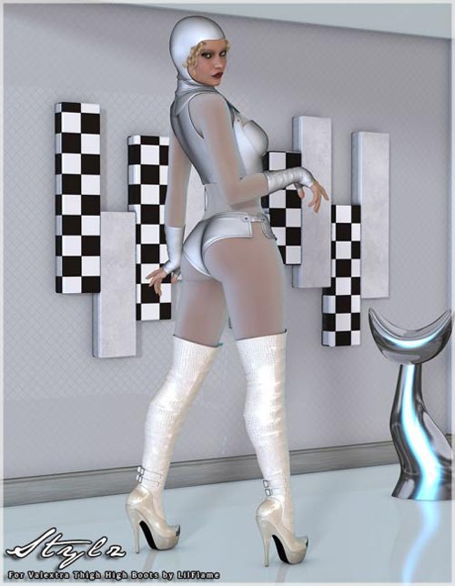 Stylz for Valextra Thigh High Boots