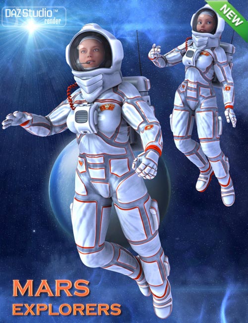 Mars Explorers for Genesis 2 Female(s)