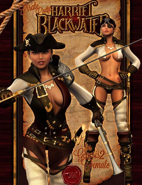 Harriet Blackwater - Pirate Outfit Gen2Fem