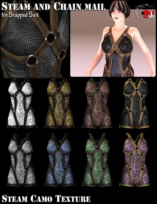 Steam and Chain mail for Strapped Suit
