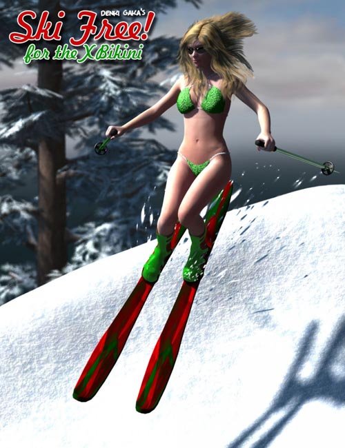 Ski Free for the XBikini