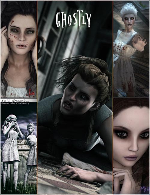 La Llorona - Ghostly HD Characters, Outfit and Poses Bundle