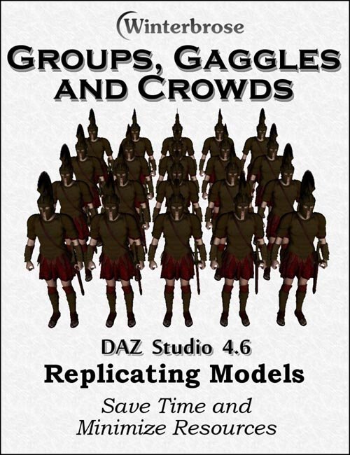 Groups, Gaggles and Crowds: Replicating Models in DAZ Studio