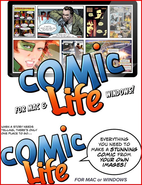 comic life 3 page landscape