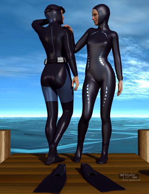 Freediver and Accessories for Genesis 2 Female(s)