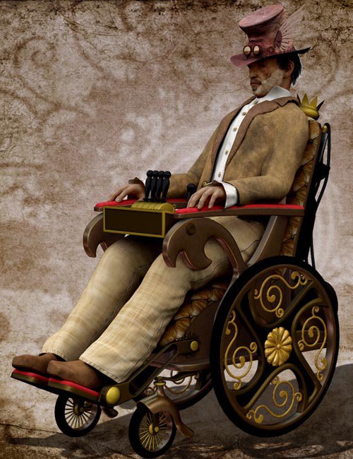Steampunk classics-Wheelchair