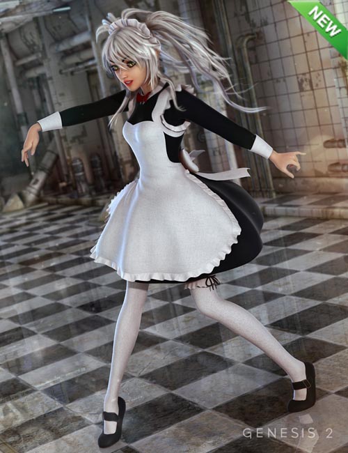 The Maid Outfit for Genesis 2 Female(s)