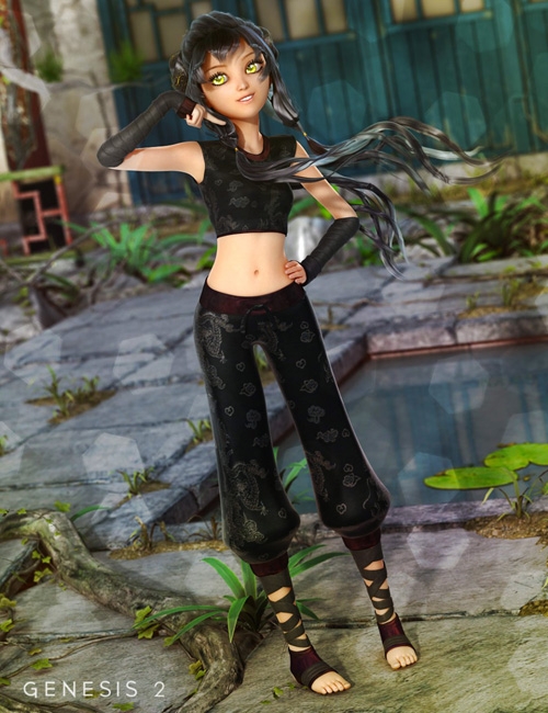 Ninja Keiko for Genesis 2 Female(s)