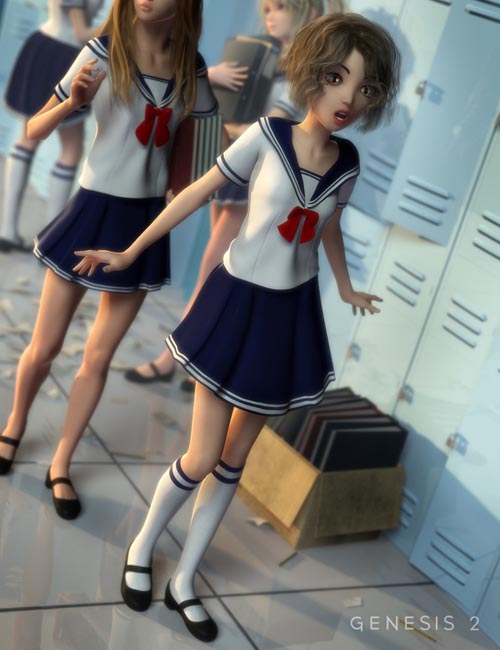 School Girl for Genesis 2 Female(s)