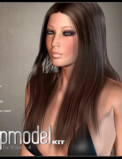 Topmodel Kit for V4 - Poses, Character, Props, Lights