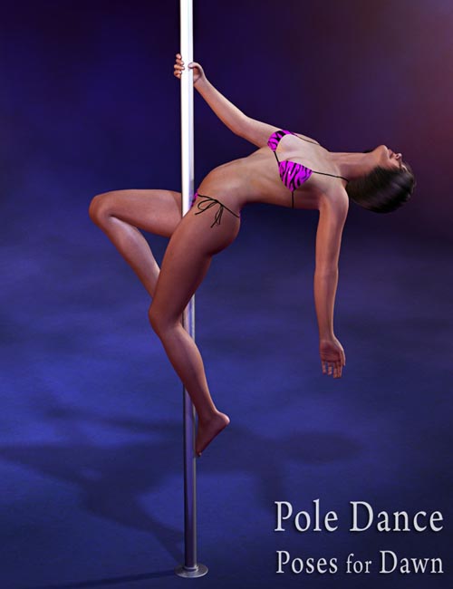 Pole Dance Poses for Dawn