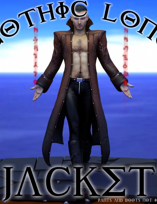 Leather Works: Gothic Long Jacket for M4