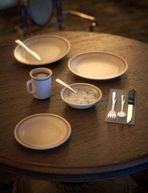 [Update] Diner Tableware