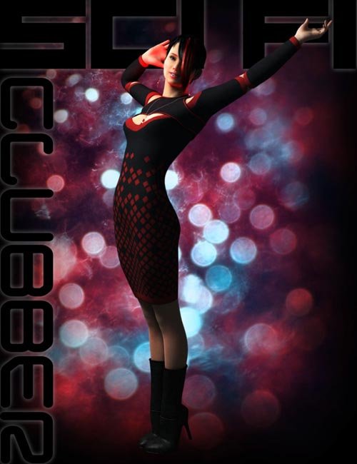 Sci-Clubber Outfit for Genesis 2 Female(s)