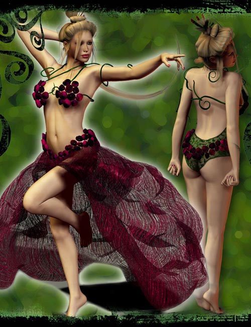 Rosenresli - Fantasy Outfit for V4,A4,Girl4
