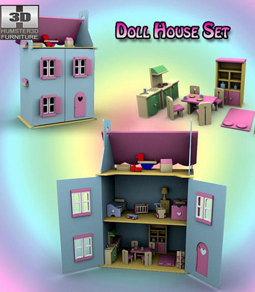 Doll House Set 01