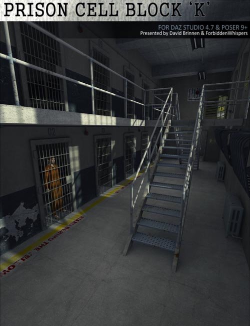 Prison Cell Block 'K'