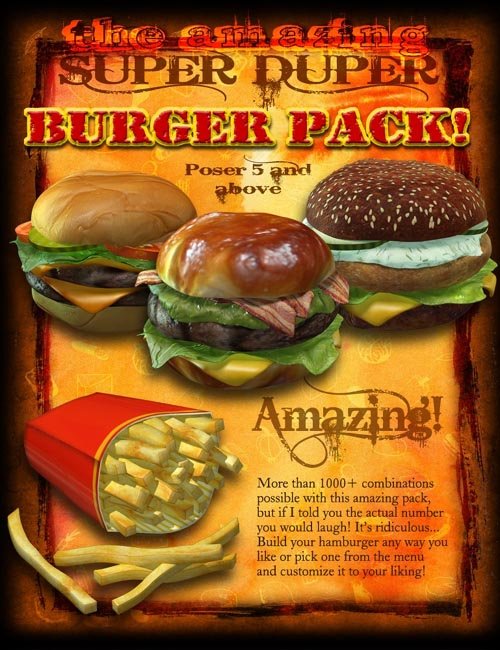 Exnem's Amazing Super Burger Pack