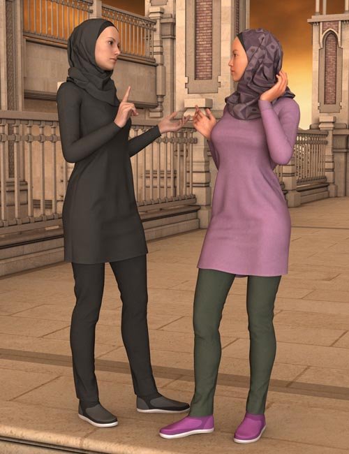 Modern Muslim Woman for Genesis 2 Female(s)