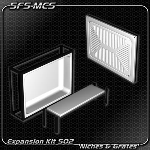 SFS-MCS 'Niches & Grates Expansion Kit' (S02)
