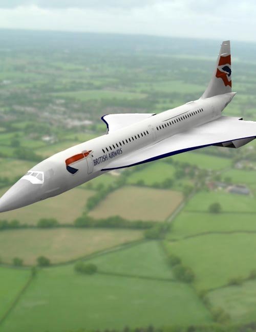 Concorde SST (for Poser)