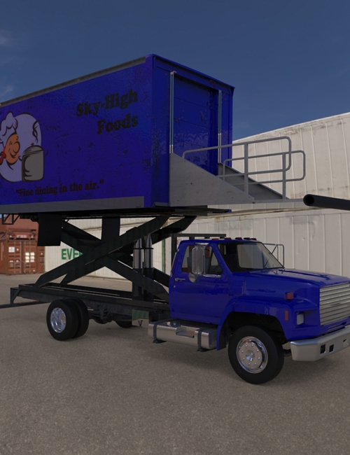 Airport Supply Truck (for Poser)
