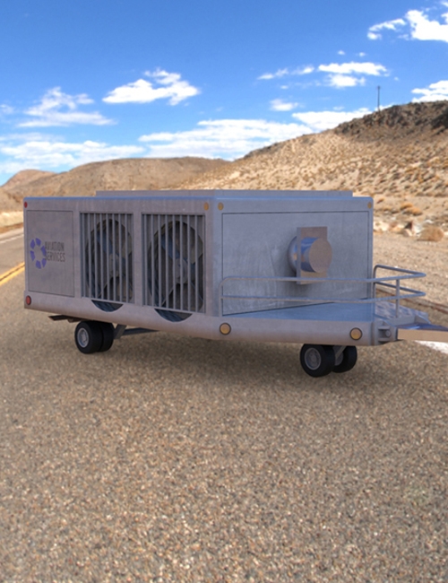 Aircraft Air Conditioning Unit Truck (Poser)