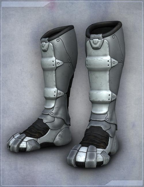 Sci Fi Boots for Genesis 2 Female(s)