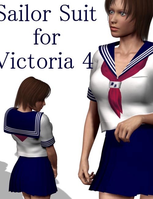 nekoja's Sailor Suit for Victoria 4