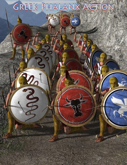 Greek Phalanx Action