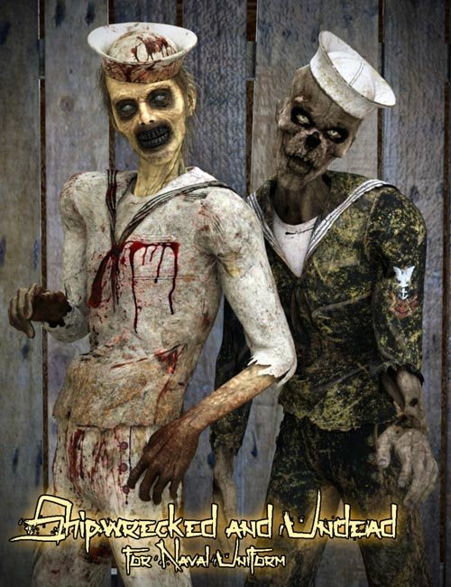 Shipwrecked and Undead for Naval Uniform