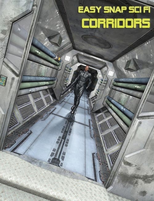 Easy Snap Sci Fi Corridors