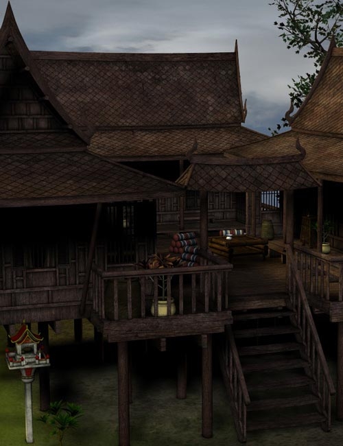 Traditional Thaihouse
