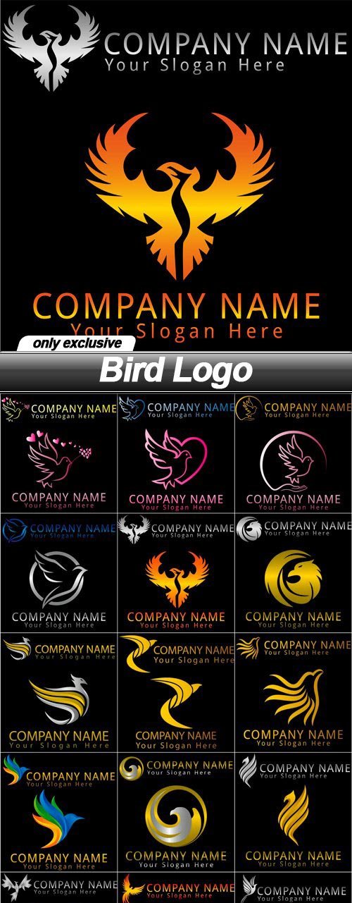 Bird Logo - 15 EPS