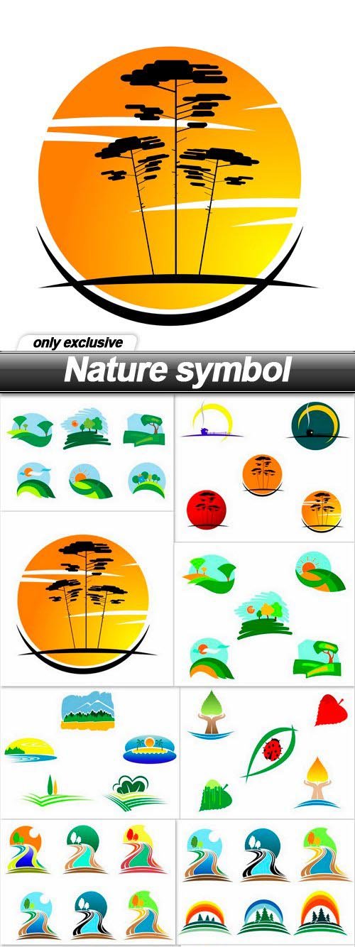 Nature symbol - 10 EPS