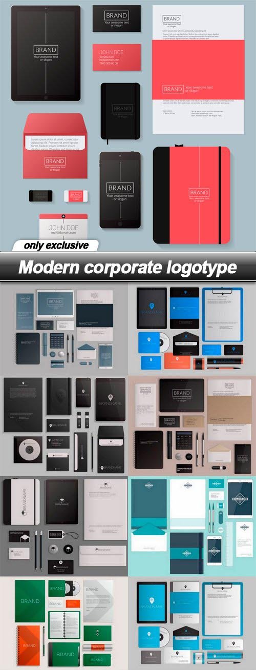 Modern corporate logotype - 10 EPS