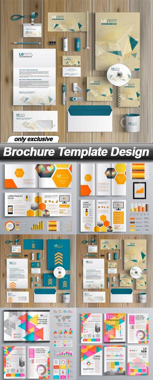 Brochure Template Design - 10 EPS