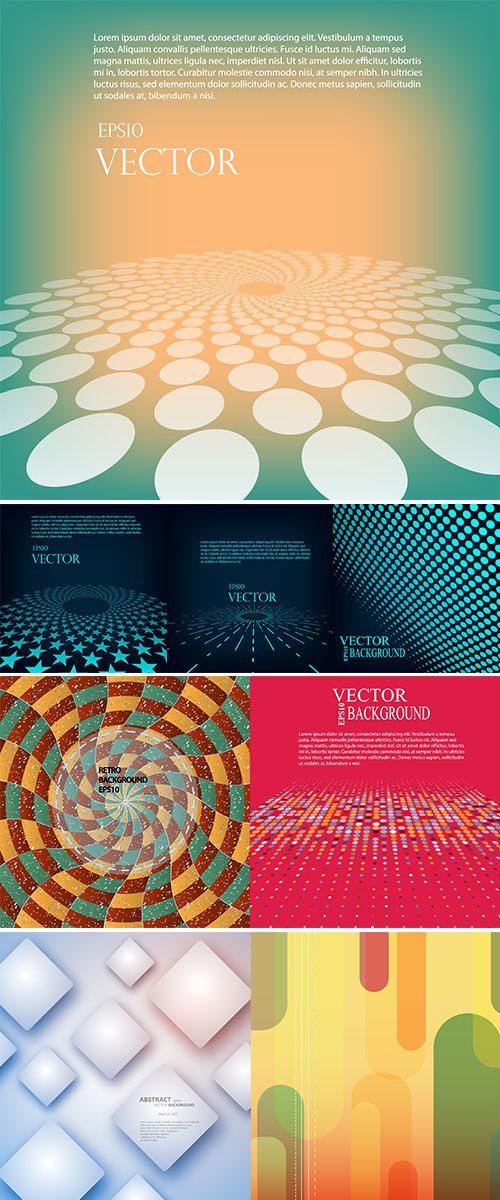 Vector Abstract technology transparent Squares Background