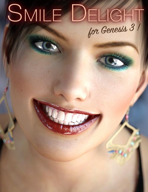 Smile Delight for Genesis 3 Female(s)