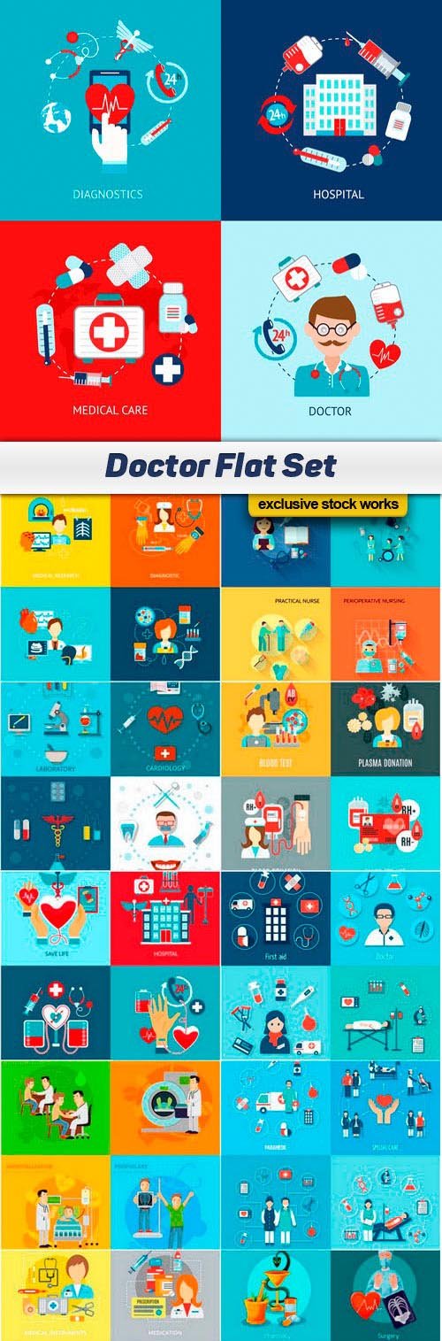 Doctor Flat Set - 15 EPS