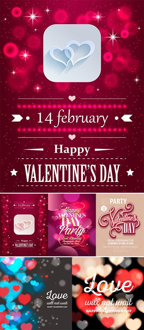 Stock Poster Valentine's Day Party