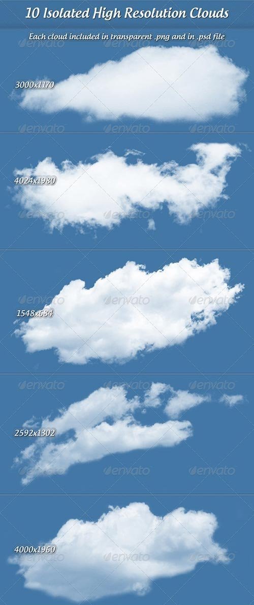 Graphicriver - Clouds 478617