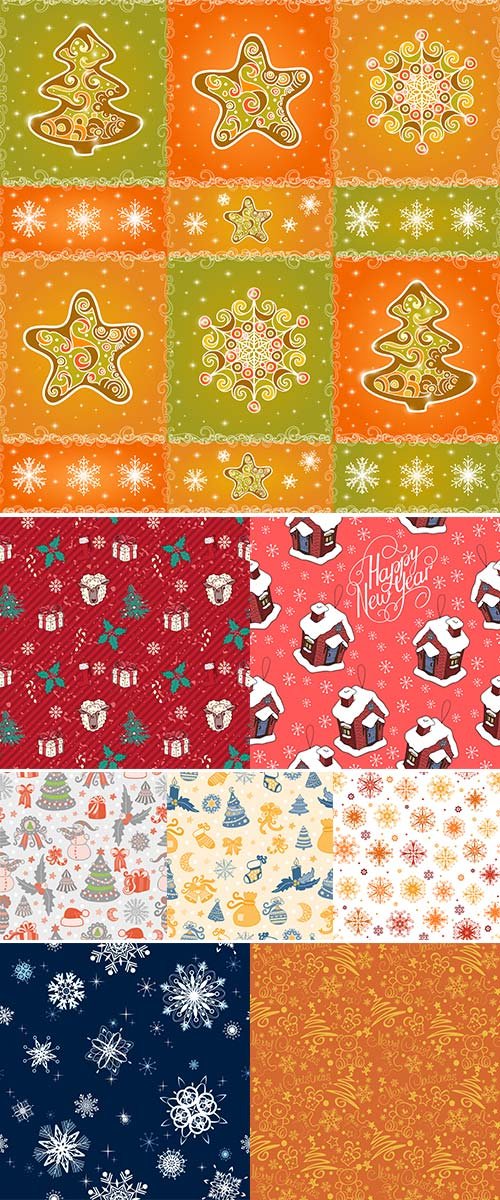 Stock Christmas vector - Seamless pattern for your design