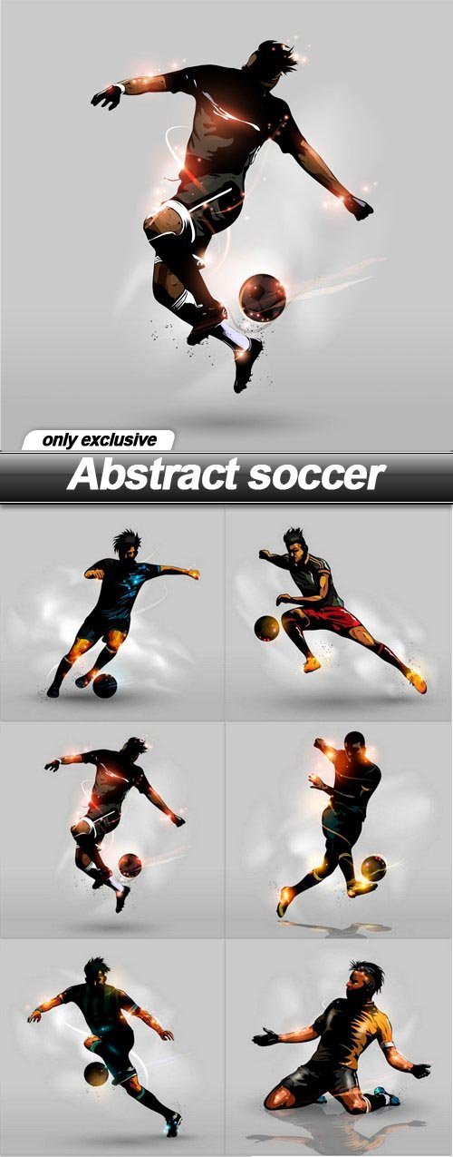 Abstract soccer - 10 EPS